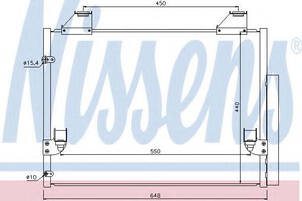 Конденсатор кондиционера NISSENS 940083