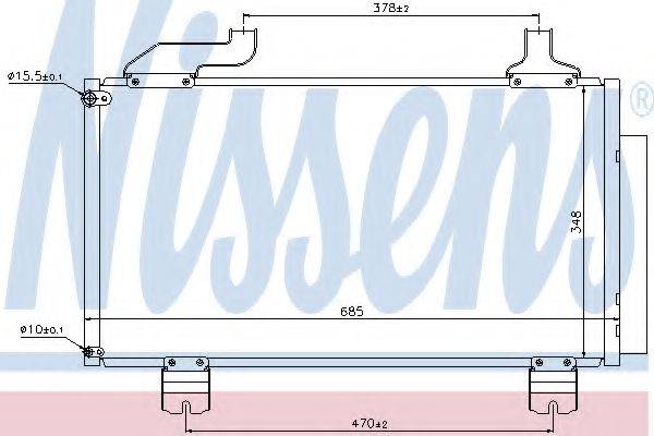 Конденсатор кондиционера NISSENS 940114