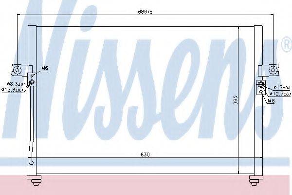 Конденсатор кондиционера NISSENS 94038