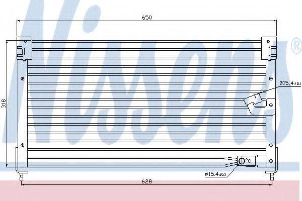Конденсатор кондиционера NISSENS 94362