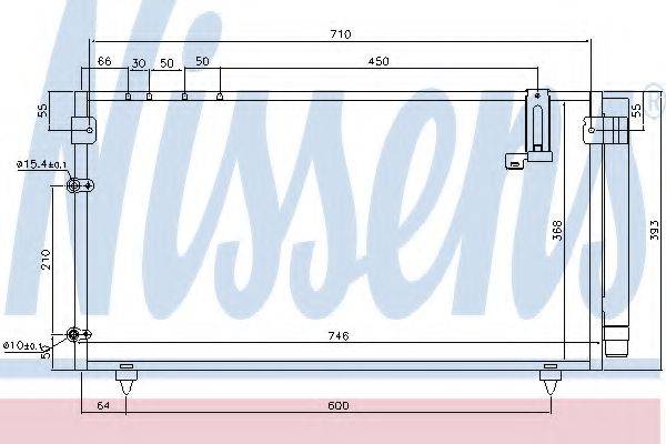 Конденсатор кондиционера NISSENS 94795