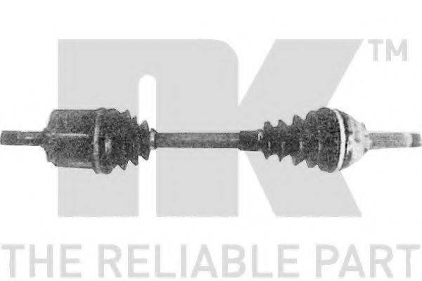 Полуось в сборе