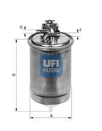 Топливный фильтр UFI 24.365.01