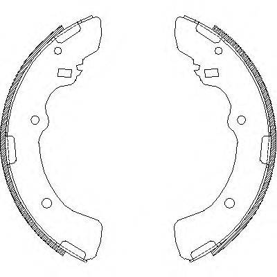 Тормозные колодки барабанные