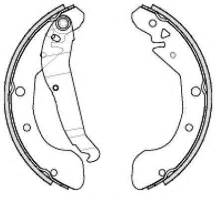 Тормозные колодки барабанные