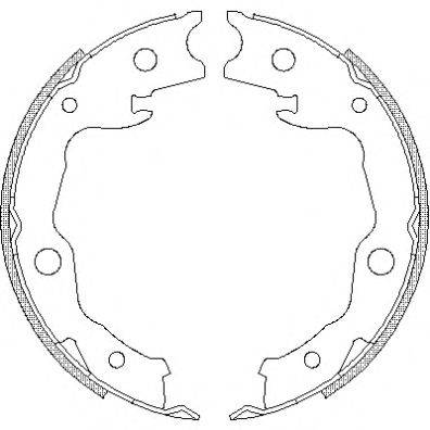 Тормозные колодки барабанные