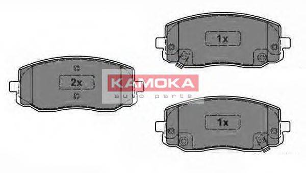 Тормозные колодки KAMOKA JQ1013566
