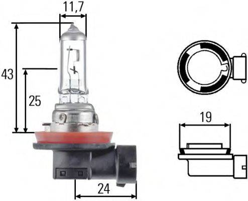 Лампа накаливания HELLA 8GH 008 358-121