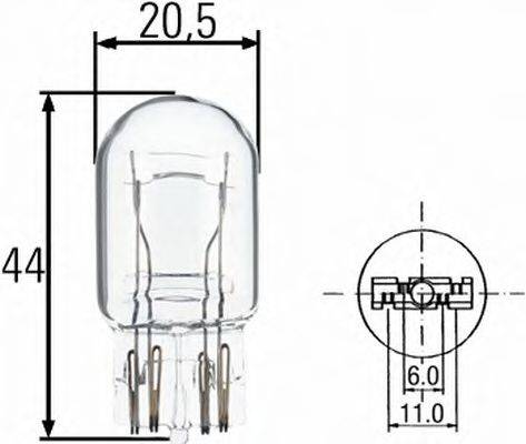 Лампа накаливания HELLA 8GD 008 893-002