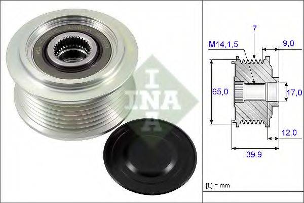 Муфта генератора INA 535 0229 10