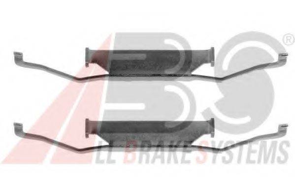 Комплектующие, колодки дискового тормоза A.B.S. 1054Q Комплектующие, колодки дискового тормоза A.B.S. 1054Q