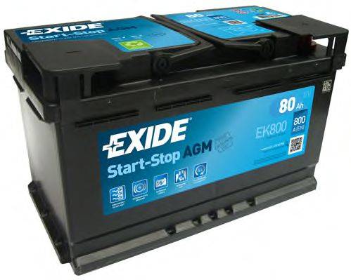 Аккумулятор автомобильный (АКБ) EXIDE EK800