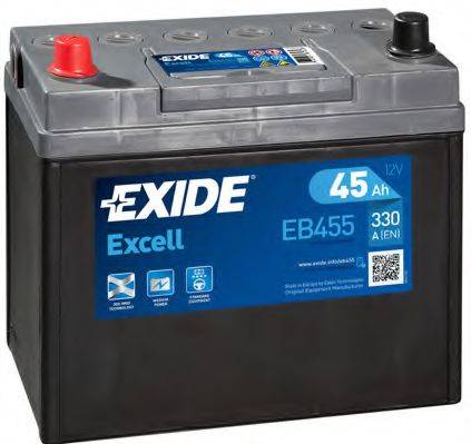 Аккумулятор автомобильный (АКБ) EXIDE EB455