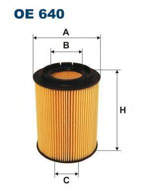 Фильтр масляный ДВС FILTRON OE640 Фильтр масляный ДВС FILTRON OE640