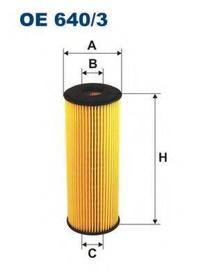 Фильтр масляный ДВС FILTRON OE640/3 Фильтр масляный ДВС FILTRON OE640/3