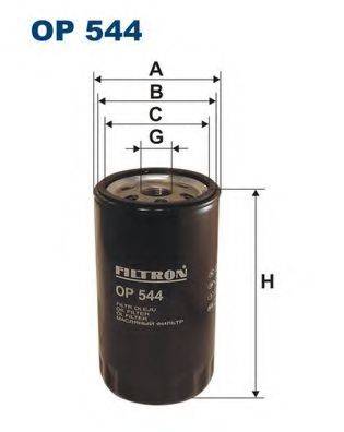 Фильтр масляный ДВС FILTRON OP544 Фильтр масляный ДВС FILTRON OP544