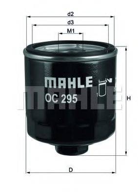 Фильтр масляный ДВС  MAHLE ORIGINAL OC 295