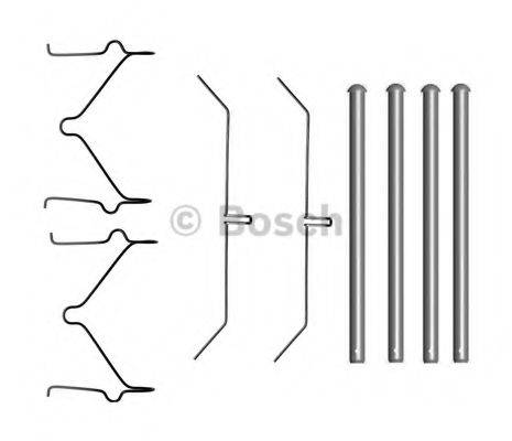 Комплектующие, колодки дискового тормоза BOSCH 1 987 474 698
