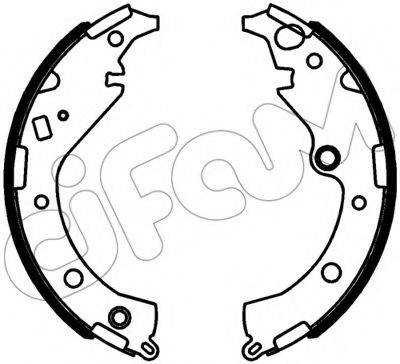 Тормозные колодки барабанные CIFAM 153-643