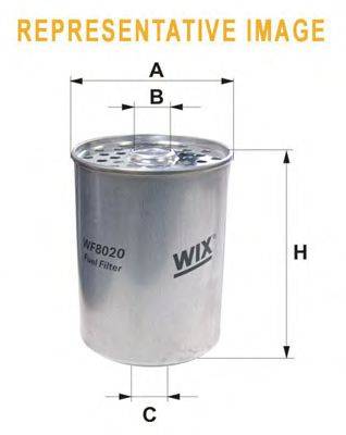 Топливный фильтр WIX FILTERS WF8018