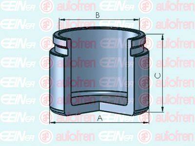 Поршень, корпус скобы тормоза AUTOFREN SEINSA D025437