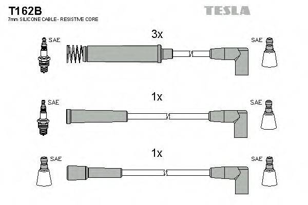 Комплект проводов зажигания TESLA T162B
