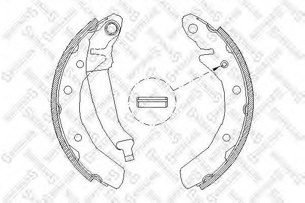 Тормозные колодки барабанные