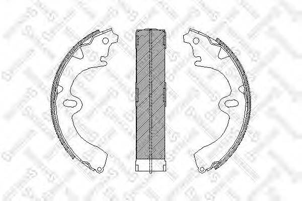 Тормозные колодки барабанные