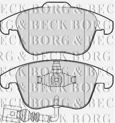 Тормозные колодки BORG & BECK BBP2049