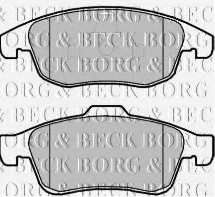 Тормозные колодки BORG & BECK BBP2069