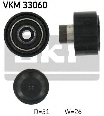 Обводной ролик SKF VKM 33060