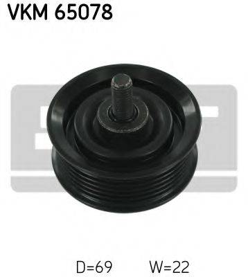 Обводной ролик SKF VKM 65078