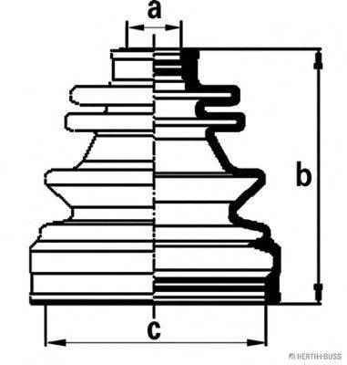 Комплект пыльника ШРУСа