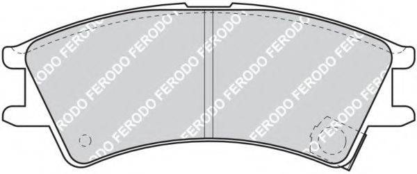 Тормозные колодки FERODO FDB1326