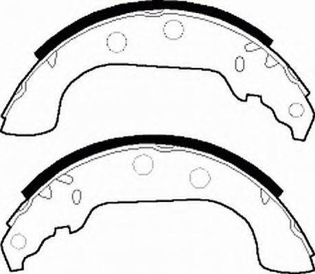 Тормозные колодки барабанные