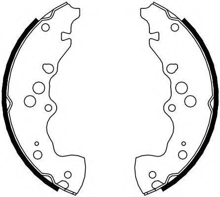 Тормозные колодки барабанные