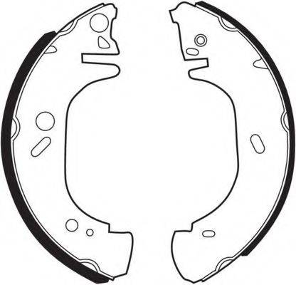 Тормозные колодки барабанные