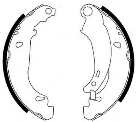 Тормозные колодки барабанные