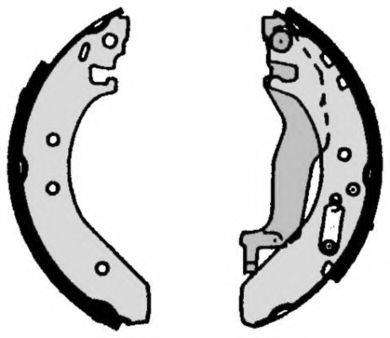 Тормозные колодки барабанные