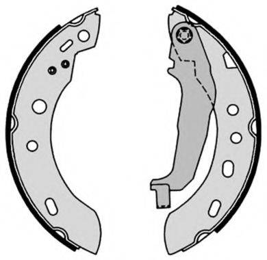 Тормозные колодки барабанные