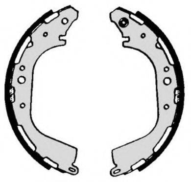 Тормозные колодки барабанные