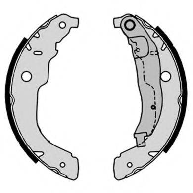 Тормозные колодки барабанные