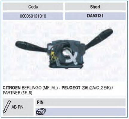 Выключатель на колонке рулевого управления MAGNETI MARELLI 000050131010